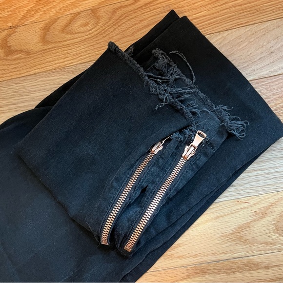 MOTHER the stunner double zip step fray 25 like new - Picture 15 of 15